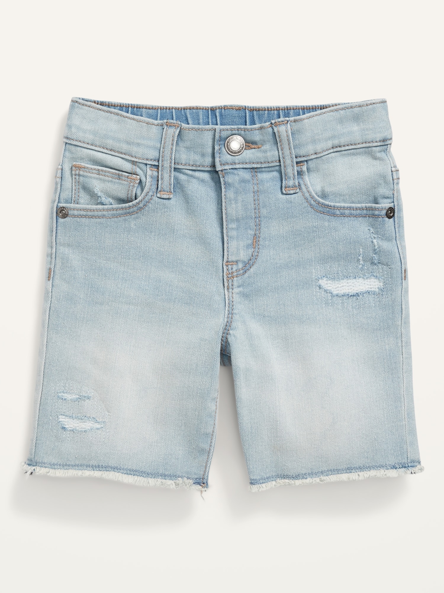 Unisex Distressed 360° Stretch Cut-Off Jean Shorts for Toddler | Old Navy