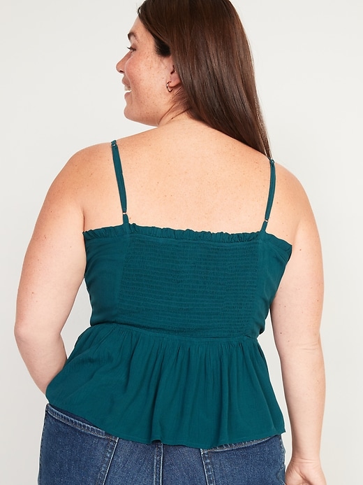 Image number 8 showing, Smocked Swing Cami Top