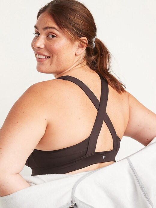 Image number 7 showing, High Support Cross-Back Sports Bra for Women 2X-4X 