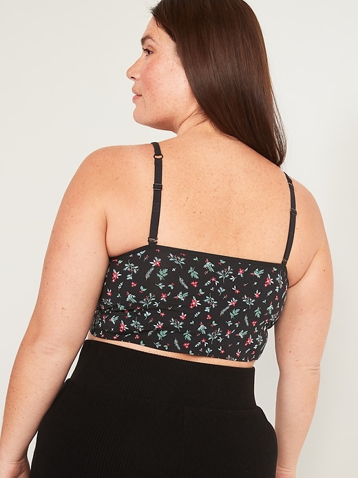 Image number 6 showing, Supima&#174 Cotton-Blend Cami Bralette Top