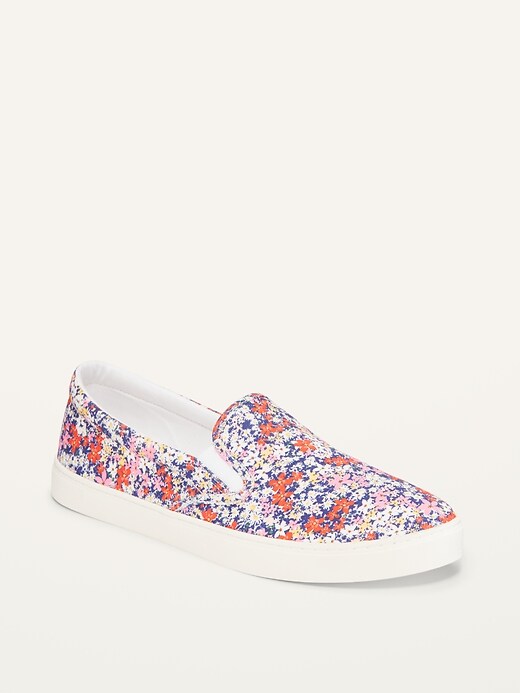 Old Navy Canvas Slip-On Sneakers For Women. 1