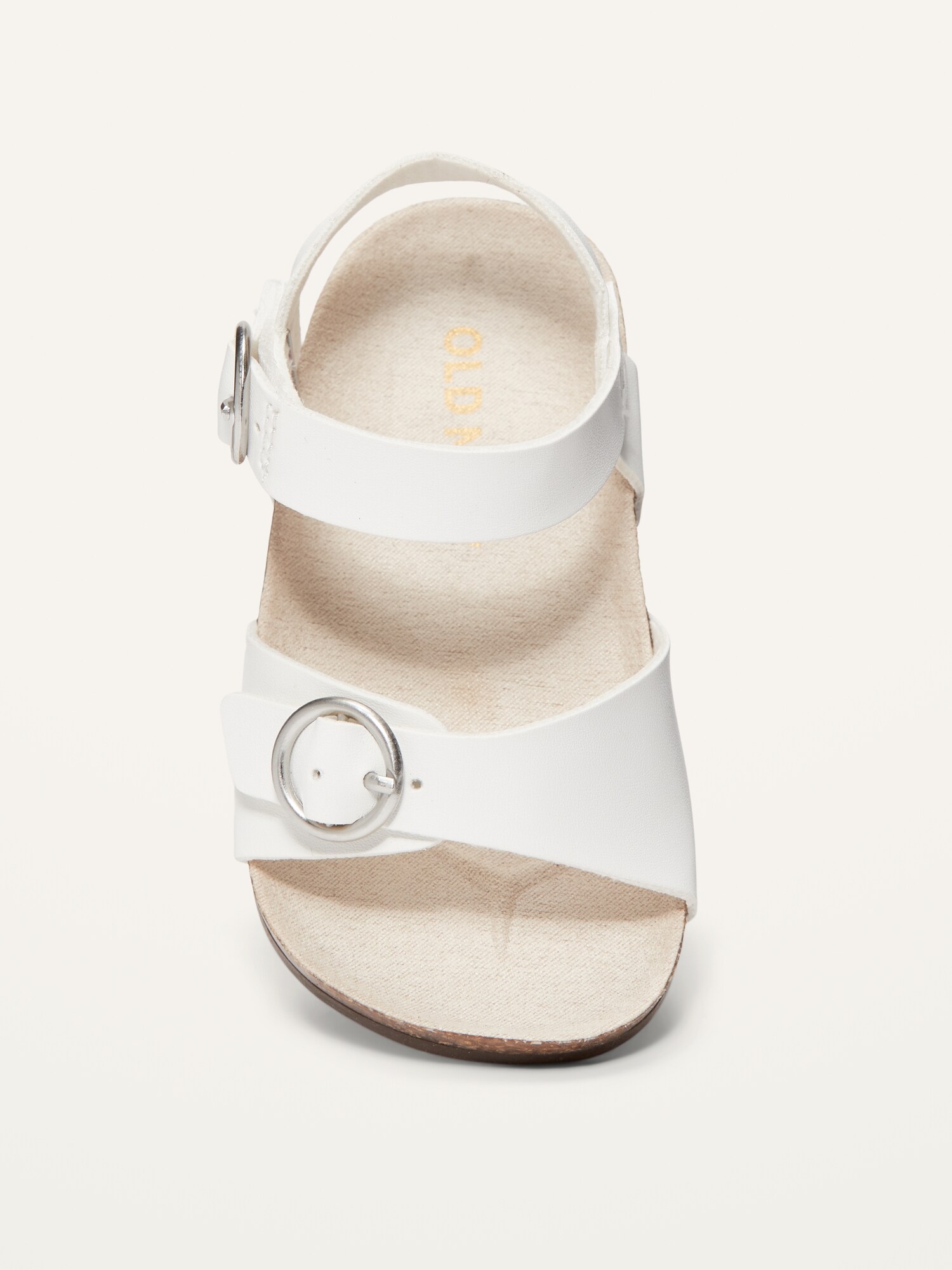 Baby double sale buckle sandals