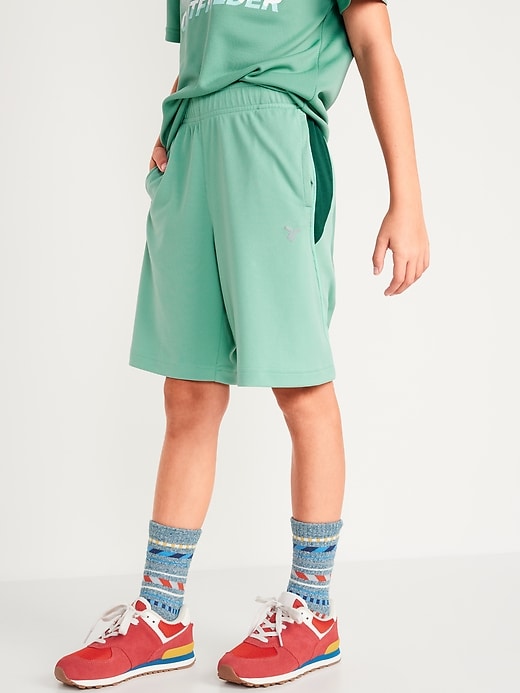Old Navy Go-Dry Mesh Performance Shorts for Boys. 1