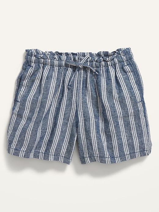 Girls striped shorts sales