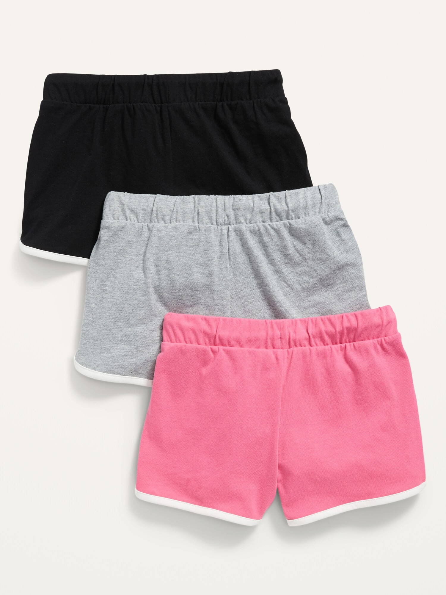 Dolphin-Hem Cheer Shorts 3-Pack for Girls | Old Navy