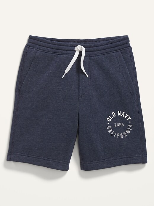 View large product image 1 of 2. Logo-Graphic Jogger Sweat Shorts for Boys (At Knee)