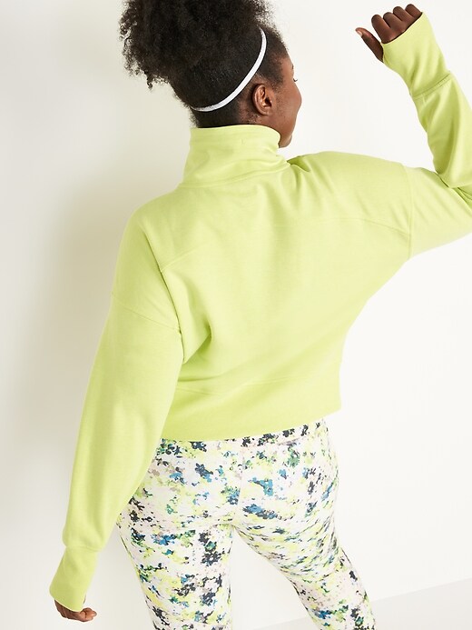 Image number 8 showing, Dynamic Fleece Half-Zip Sweatshirt for Women