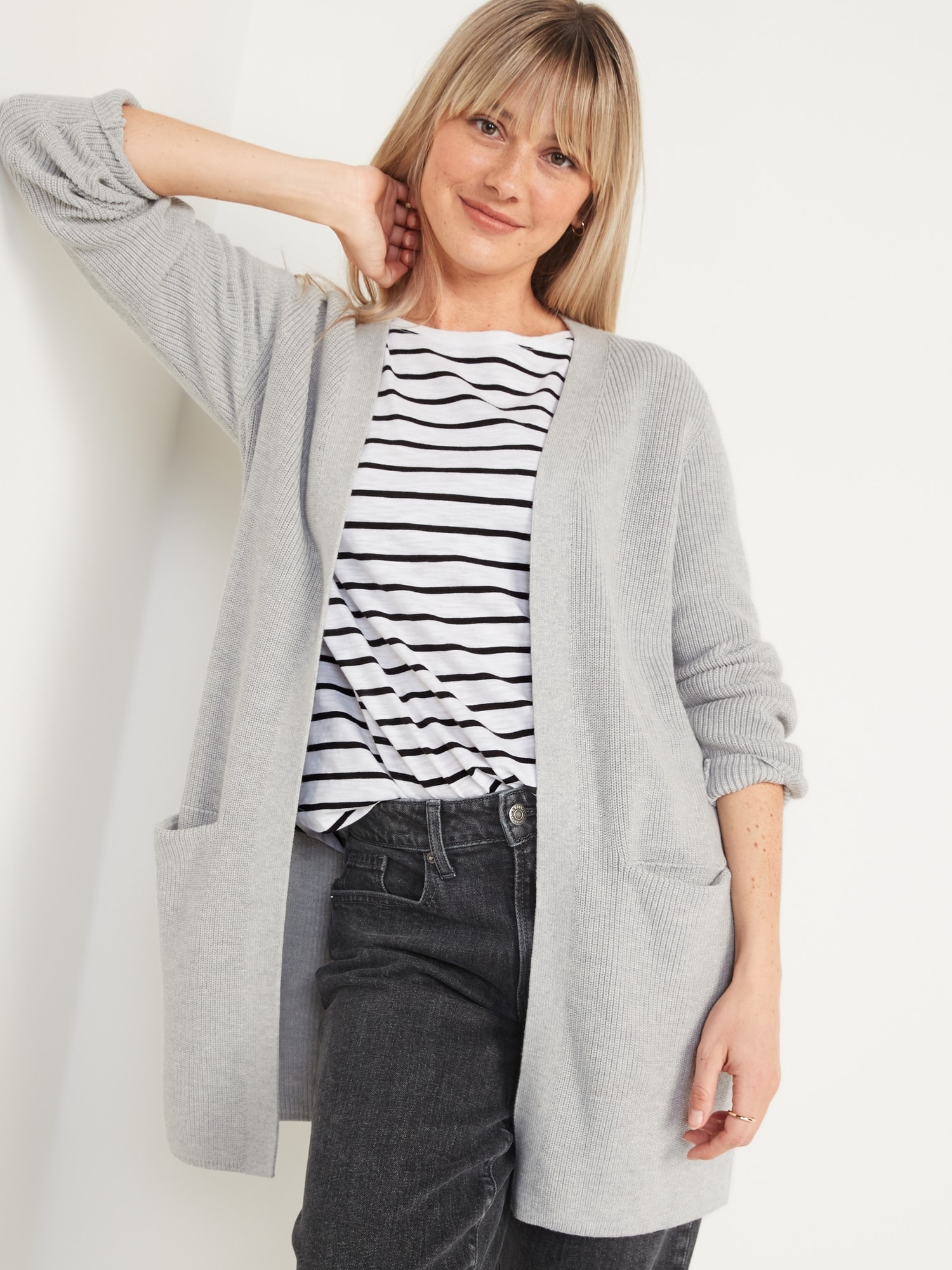 old navy long cardigan