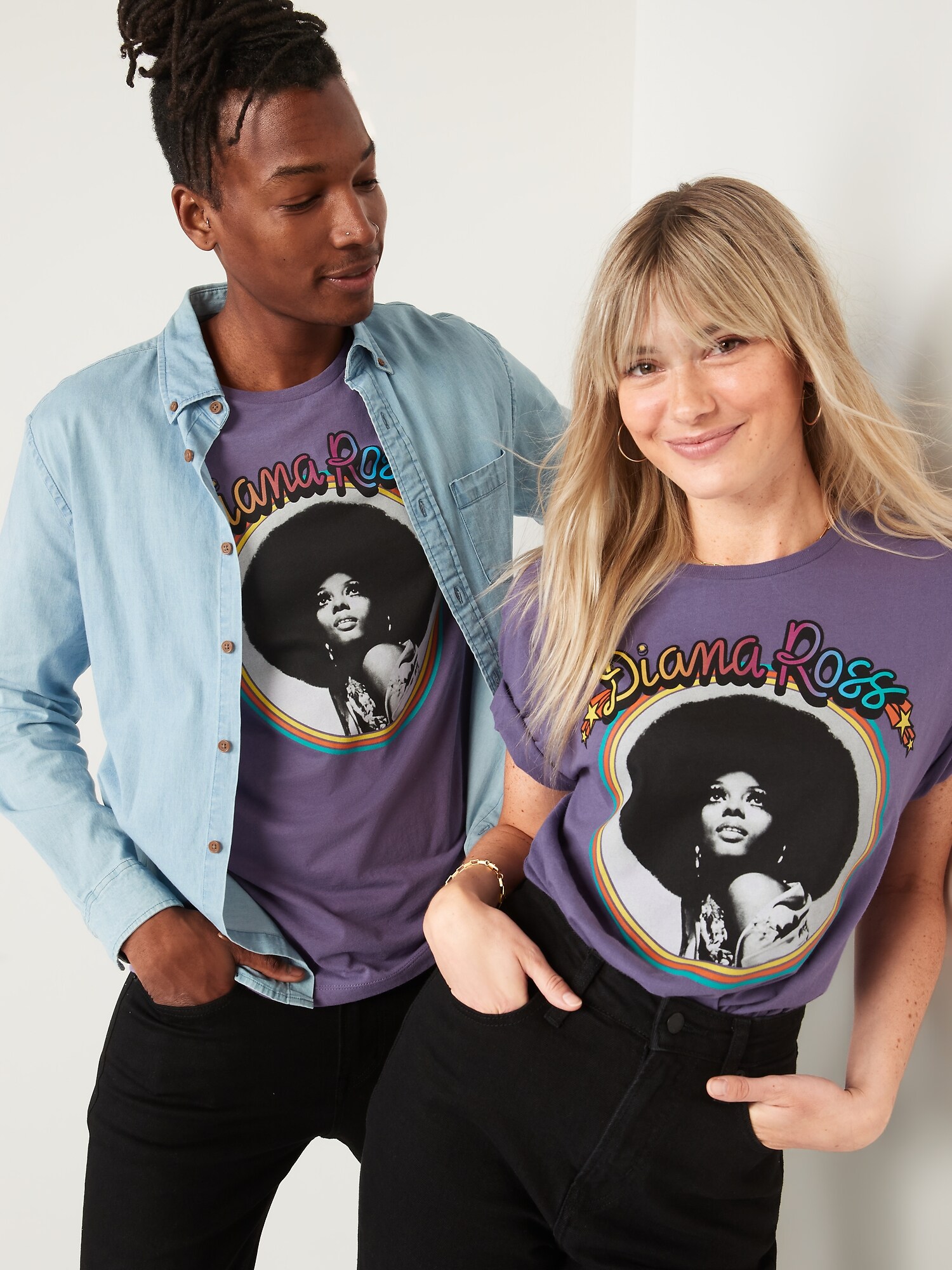 Diana Ross™ Gender-Neutral Graphic T 