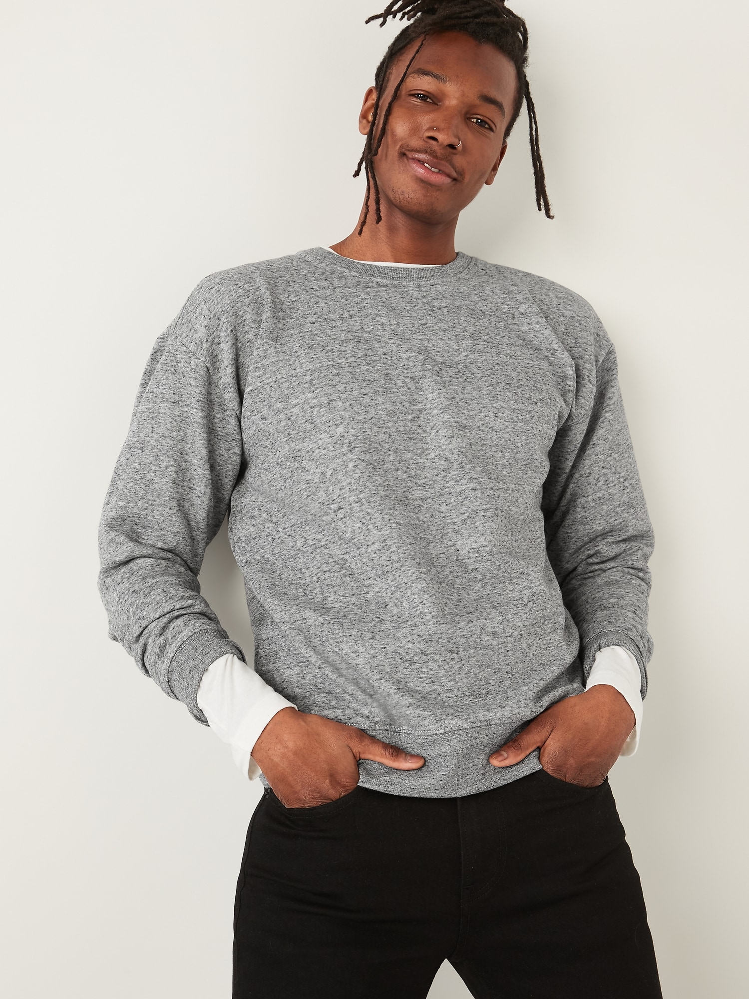 Gender-Neutral Crew-Neck Sweatshirt for Adults | Old Navy