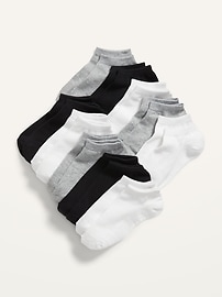 Image number 1 showing, Gender-Neutral Ankle Socks 10-Pack for Kids