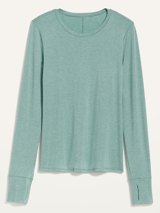 Image number 6 showing, UltraBase Merino Wool Long-Sleeve Base Layer T-Shirt for Women