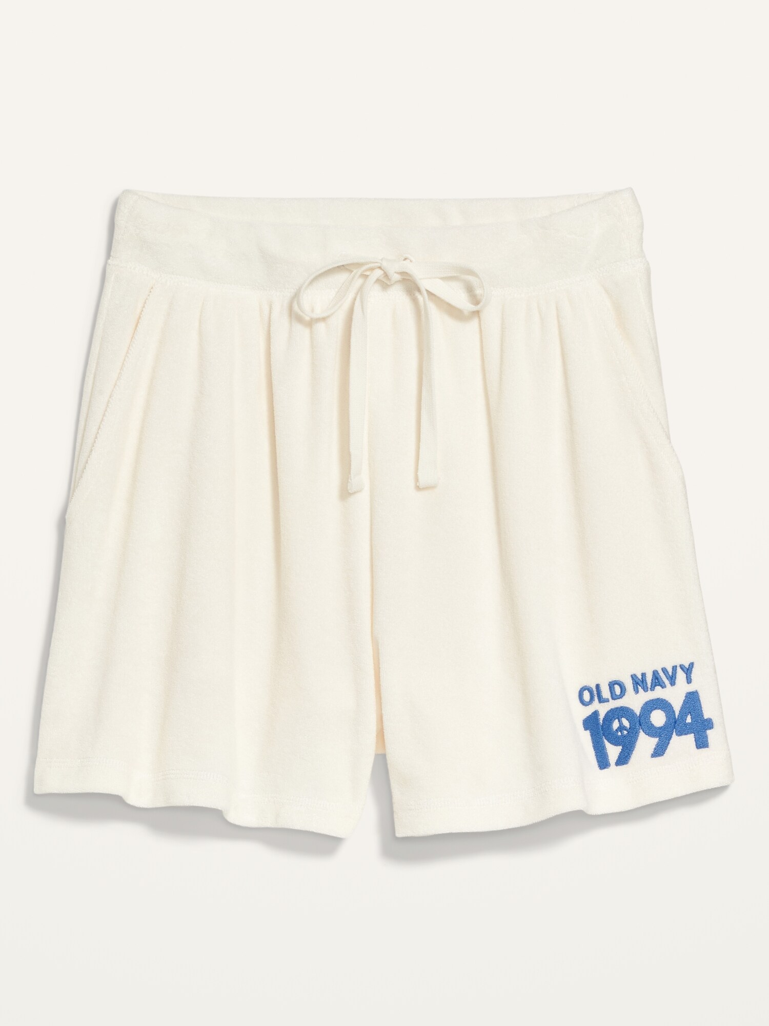 old navy terry shorts women