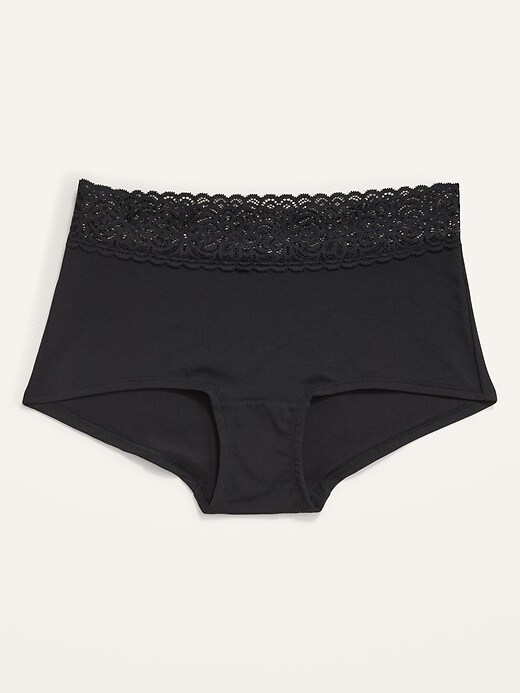 Old Navy HighWaisted LaceTrim Bikini Underwear for Women