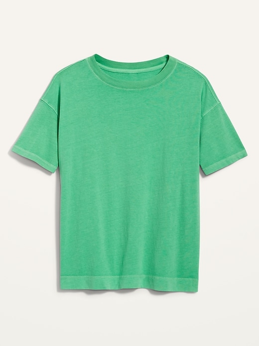 Addition Elle (Montreal 1980) 2X Green knit Short Sleeved T-Shirt 100%  Cotton
