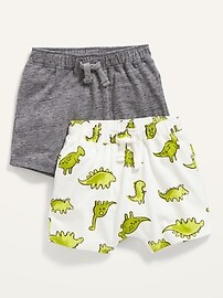 Unisex Jersey-Knit Pull-On Shorts 2 
