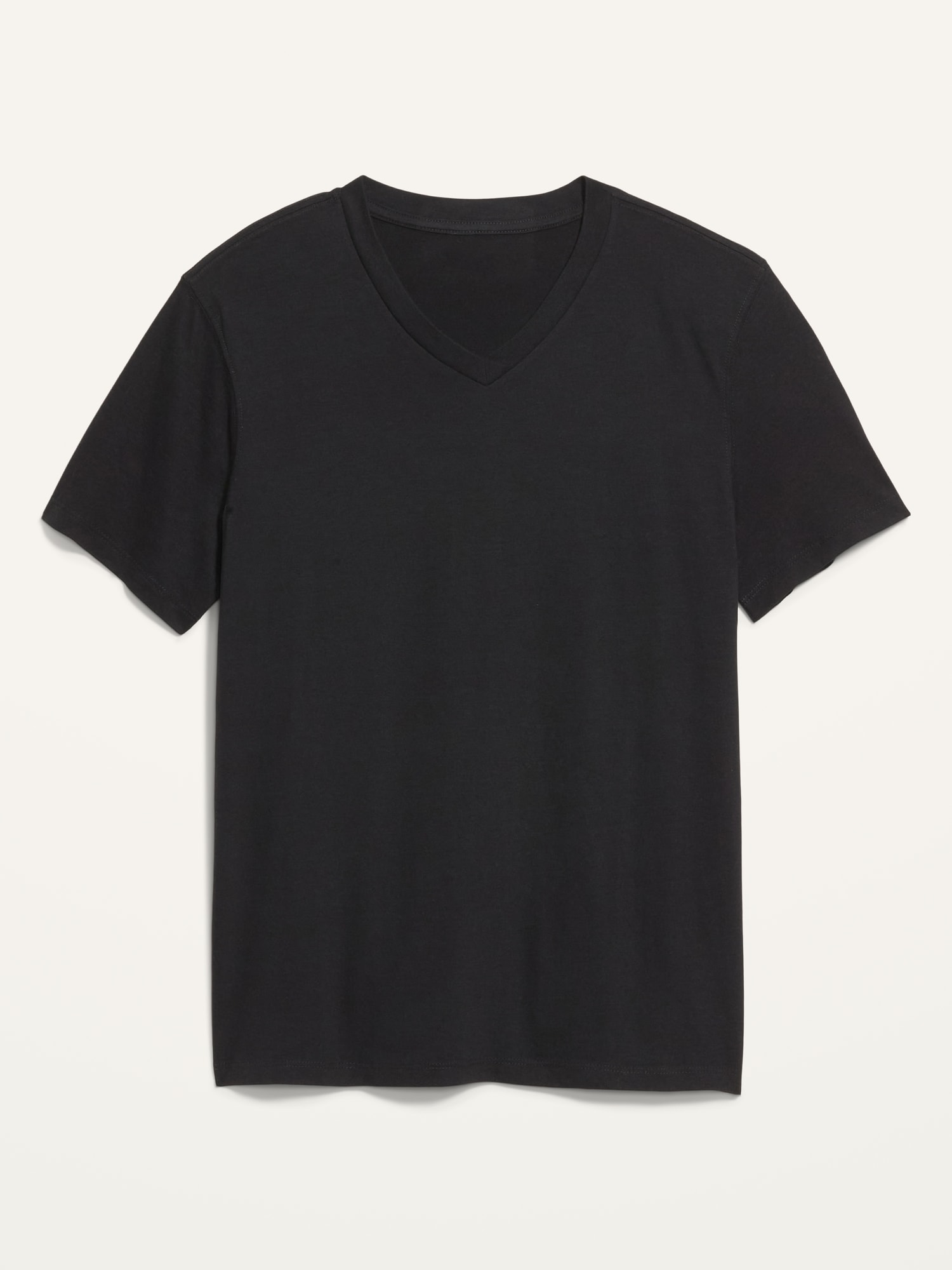 Old Navy Soft-Washed V-Neck T-Shirt black. 1