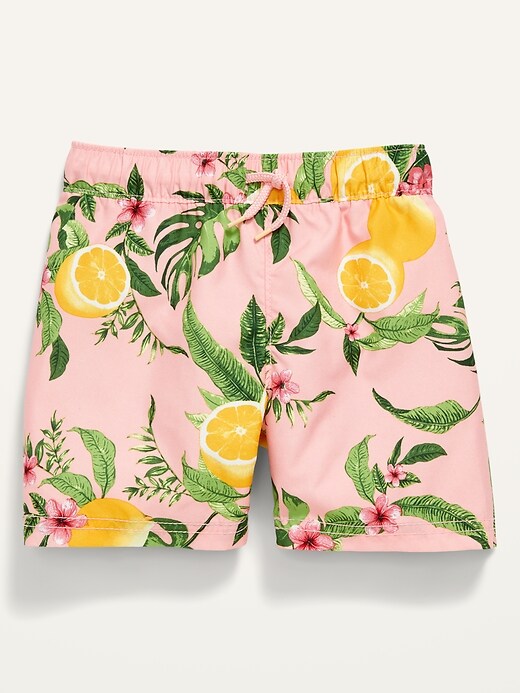 View large product image 1 of 3. Printed Swim Trunks for Toddler Boys