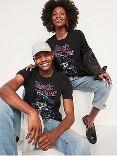 T-shirt unisexe à imprimé Black Panther de Marvel™ pour Adulte