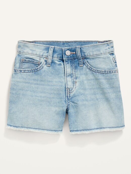 Non-Stretch Jean Shorts for Girls 