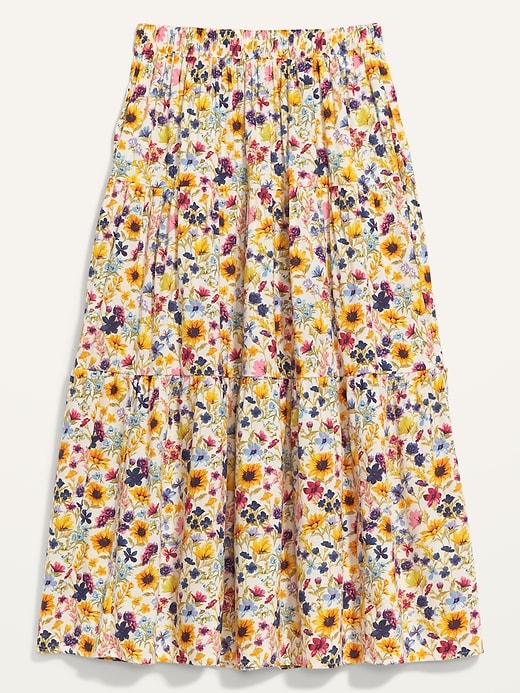 Navy floral 2024 skirt vintage