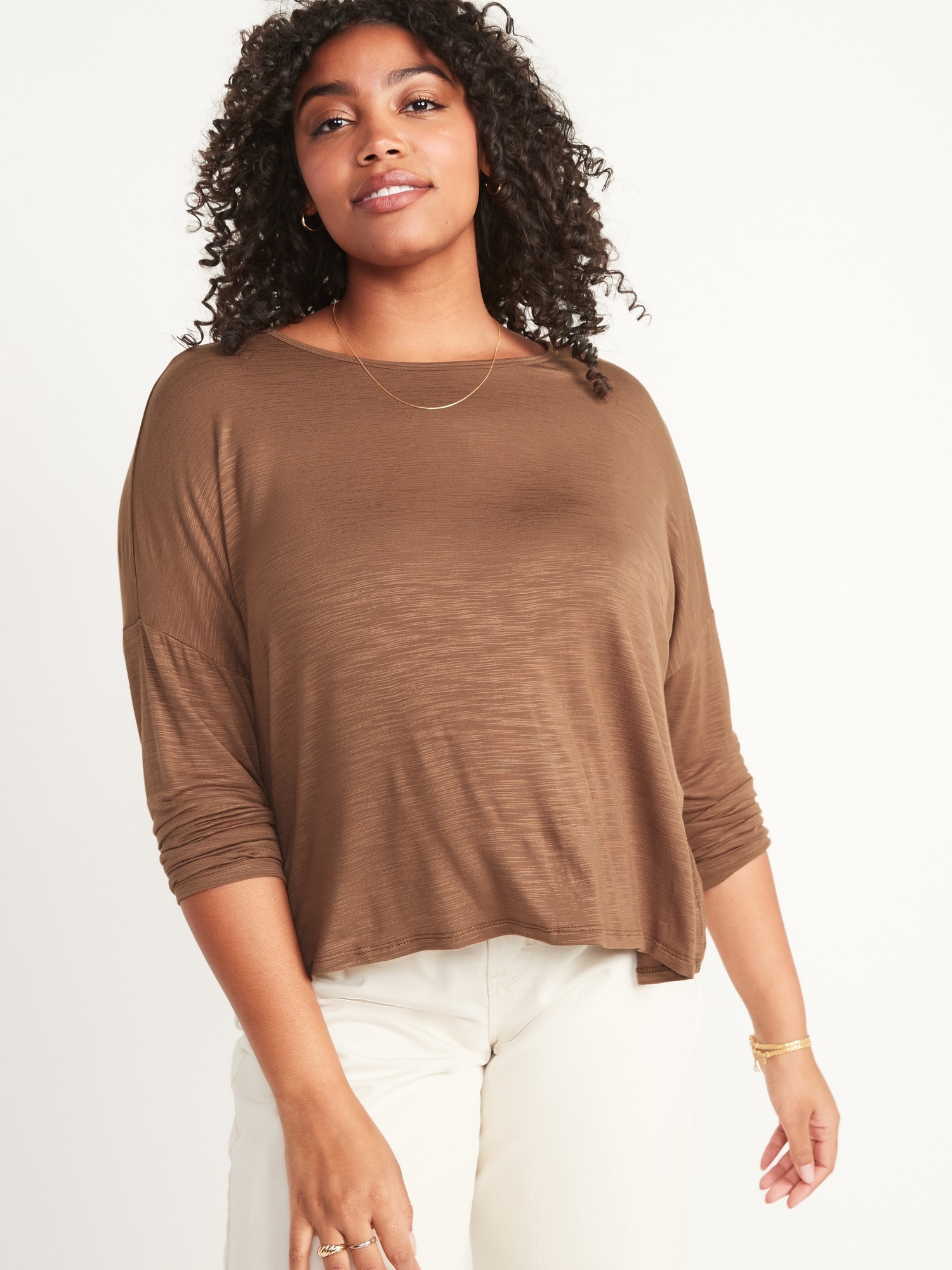 old navy luxe long sleeve top