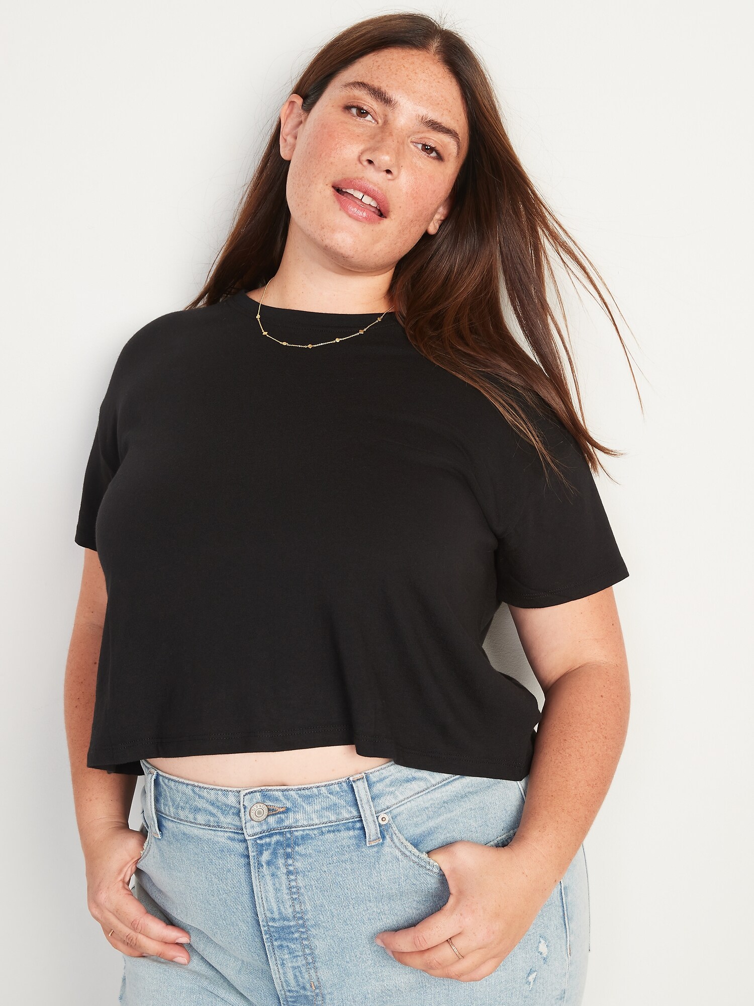 cropped tee shirts