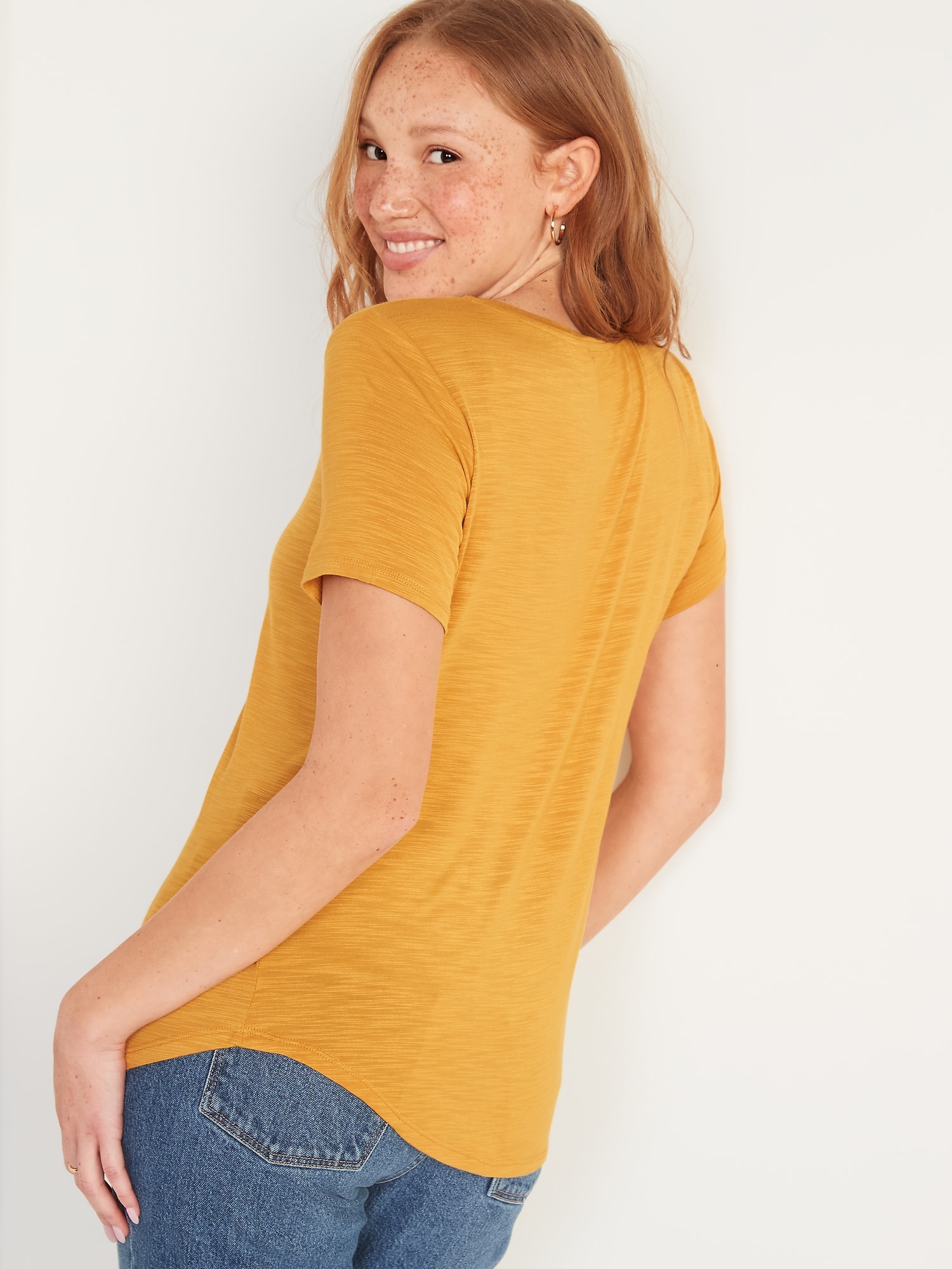 Luxe Crew-Neck T-Shirt for Women | Old Navy