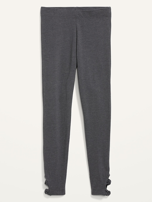 Image number 4 showing, High-Waisted Double-Knot Ankle Leggings For Women