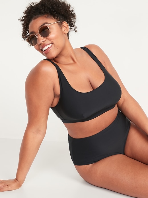 Image number 3 showing, High-Waisted Swim Bottoms