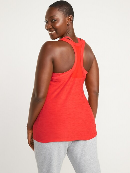 Image number 1 showing, Breathe ON Mesh-Racerback Tank Top for Women