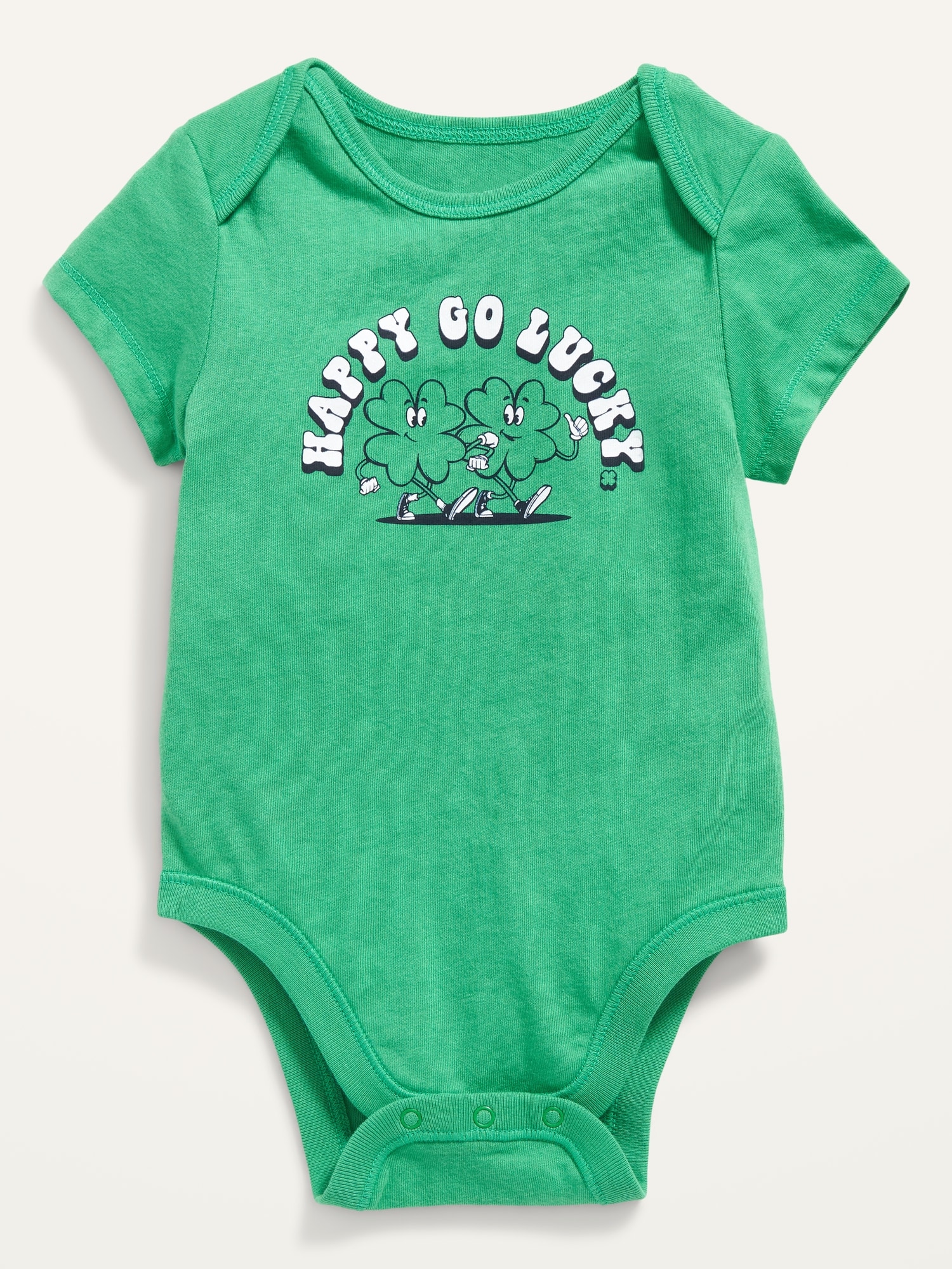 Unisex Matching Graphic Short-Sleeve Bodysuit for Baby Old Navy