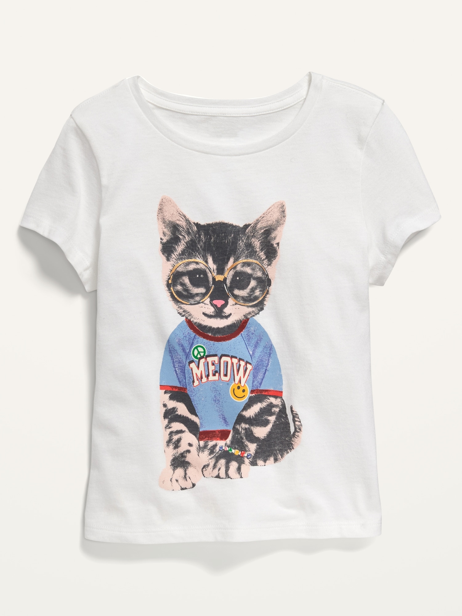 Graphic Crew-Neck T-Shirt for Girls 
