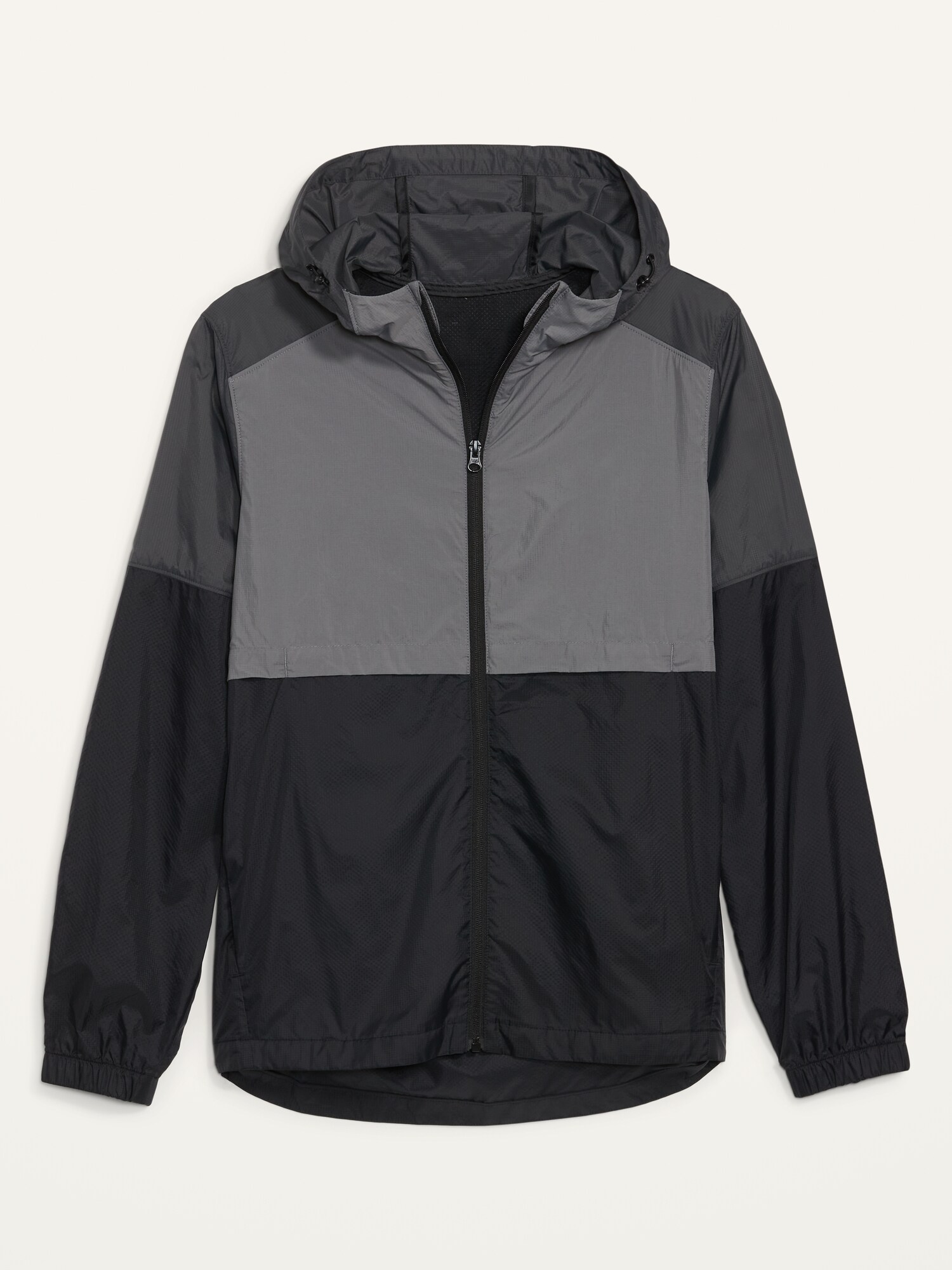 Packable Hooded Ripstop Windbreaker 