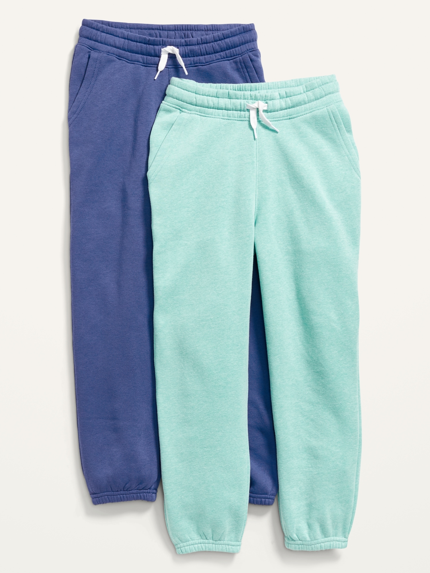 Vintage Gender-Neutral Jogger Sweatpants 2-Pack for Kids