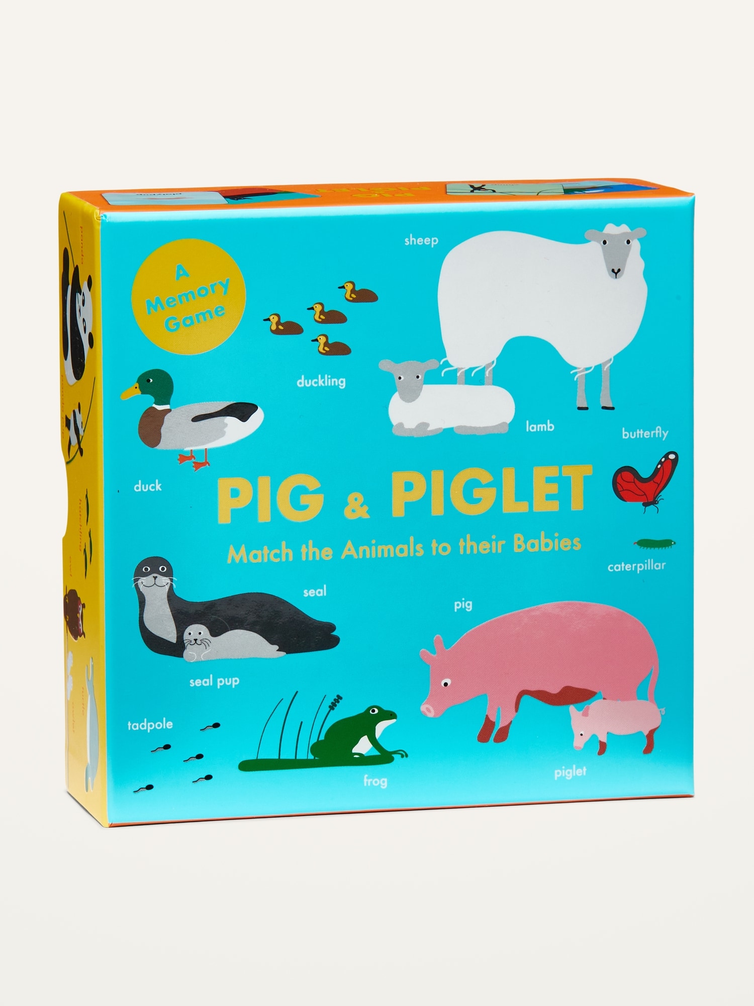 Old Navy "Pig & Piglet" Memory Game for Kids & Toddler multi. 1