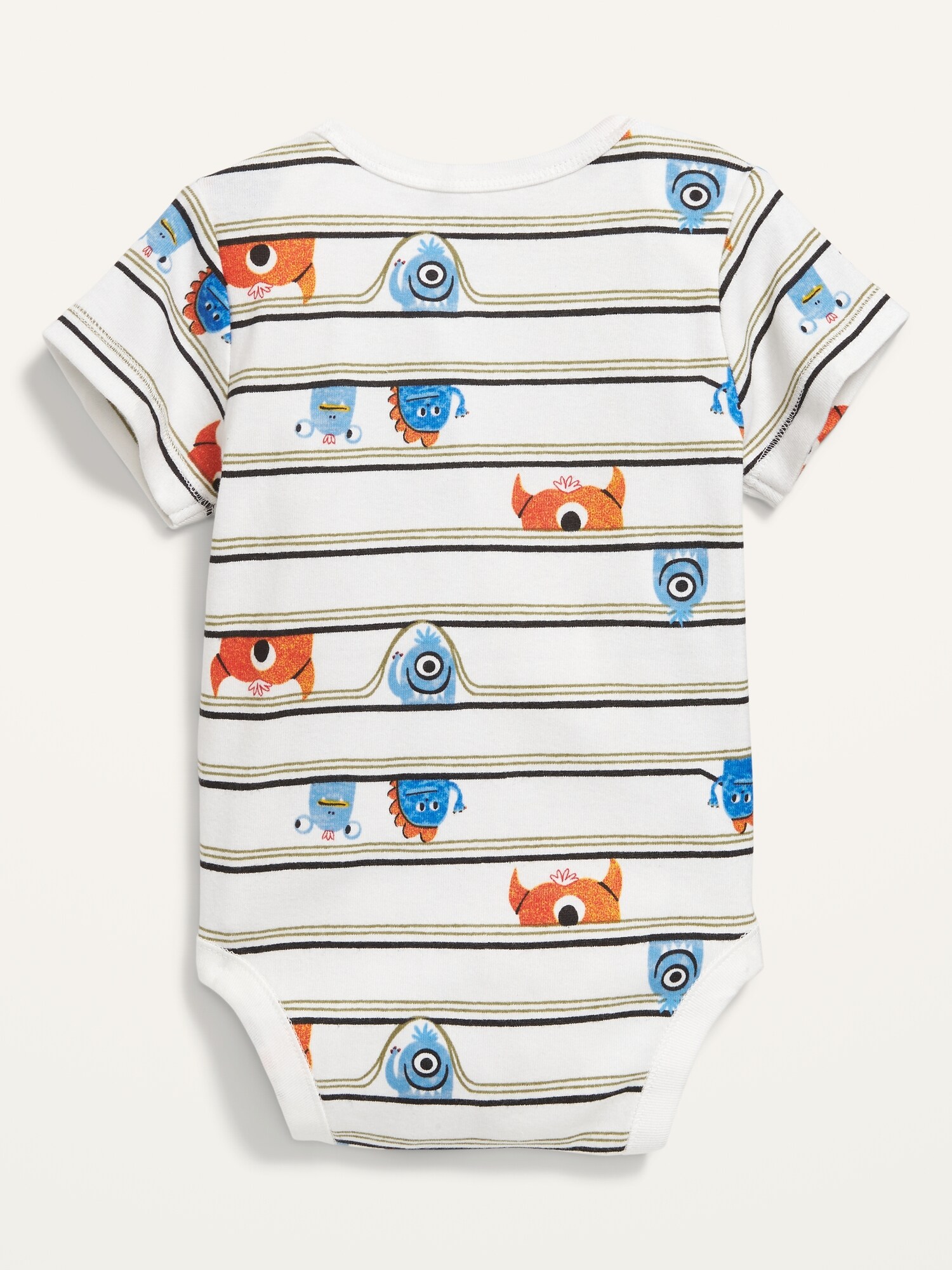 Unisex Printed ShortSleeve Bodysuit for Baby Old Navy