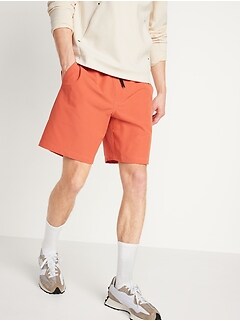 old navy orange shorts