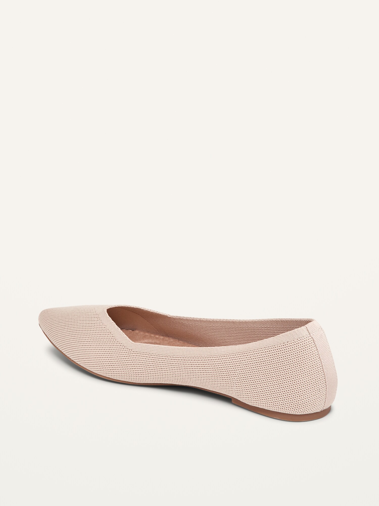Textured-Knit Pointy-Toe Ballet Flats for Women | Old Navy