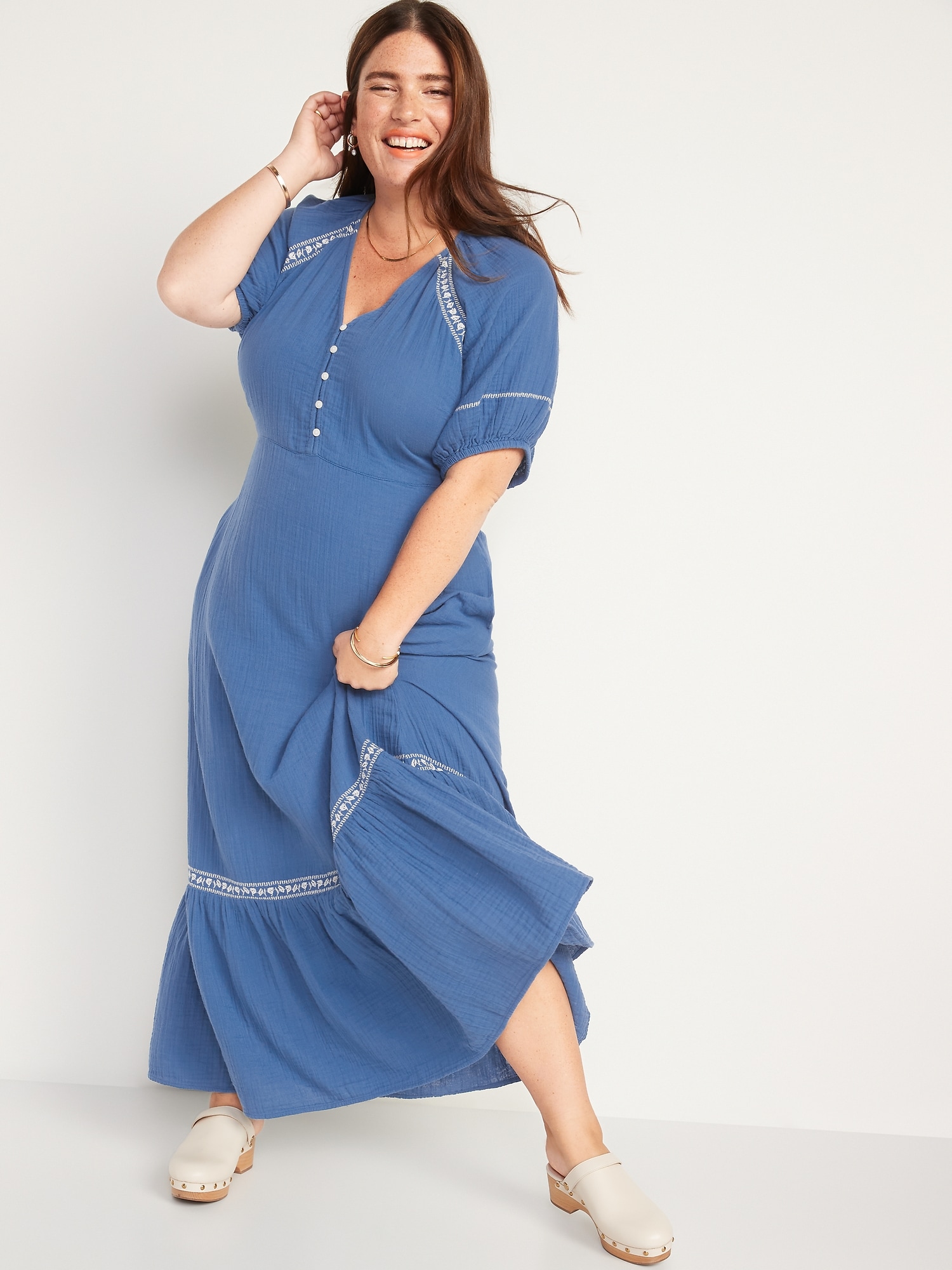 old navy plus size denim dresses