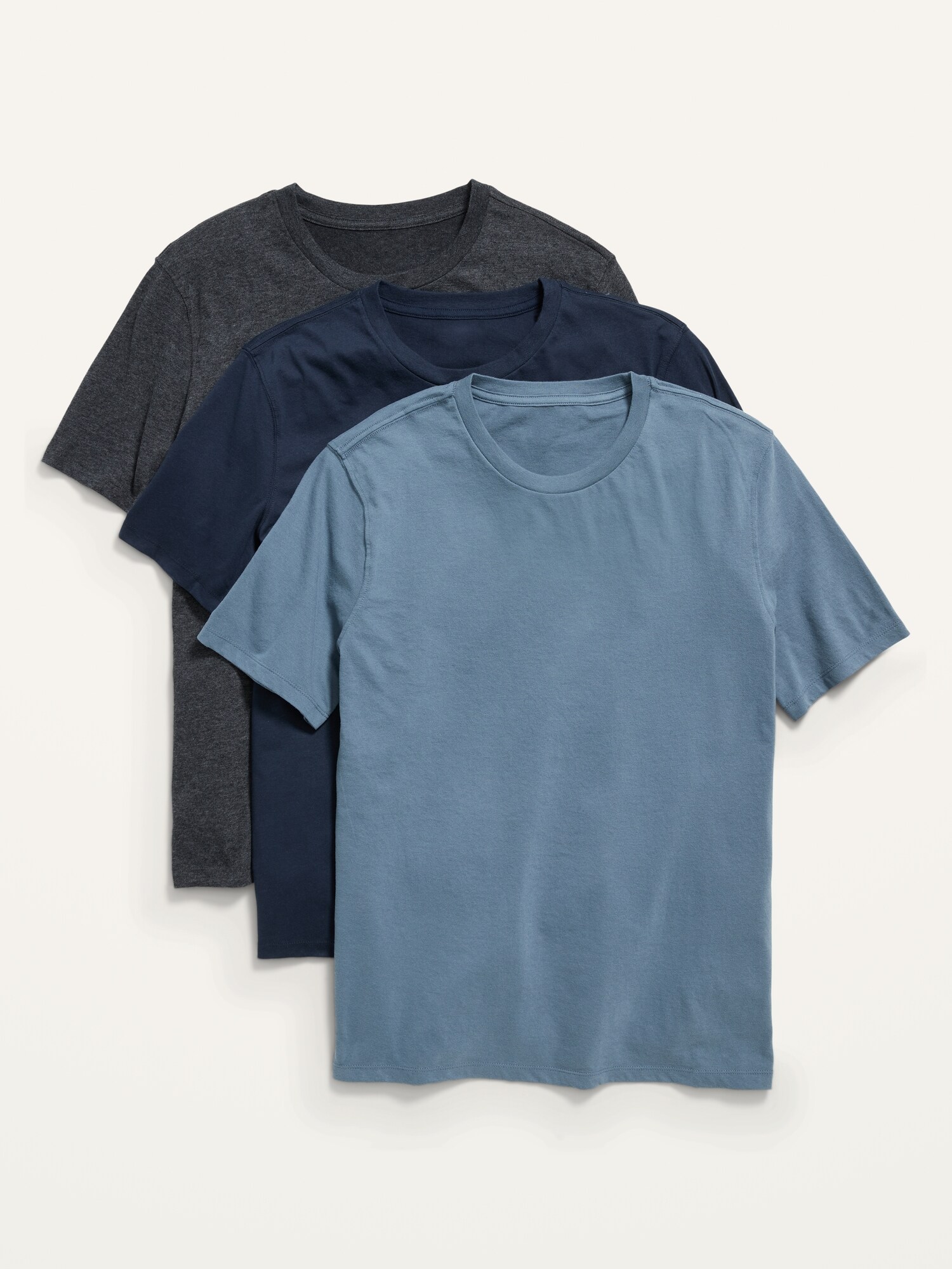 Soft-Washed Crew-Neck T-Shirt 3-Pack