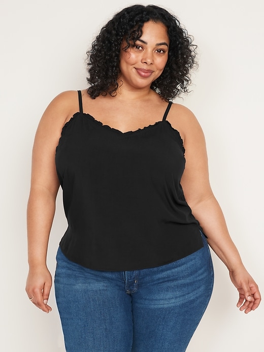 Image number 7 showing, Ruffle-Trimmed Cami Blouse for Women