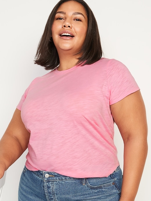 Image number 7 showing, EveryWear Slub-Knit T-Shirt for Women