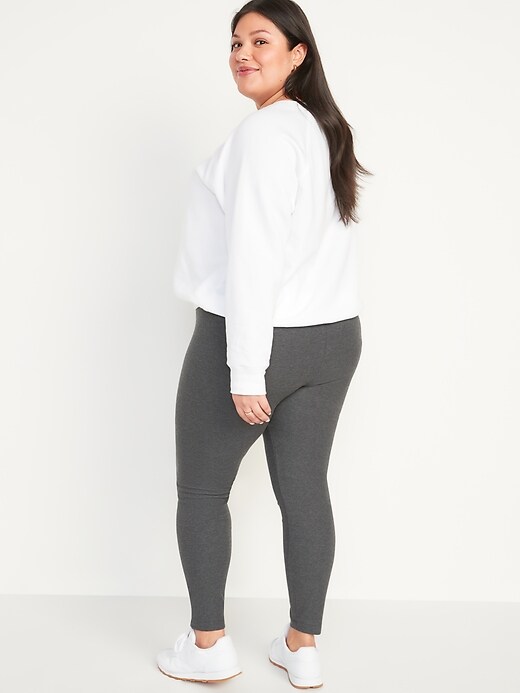 Image number 8 showing, High-Waisted Rib-Knit Leggings For Women