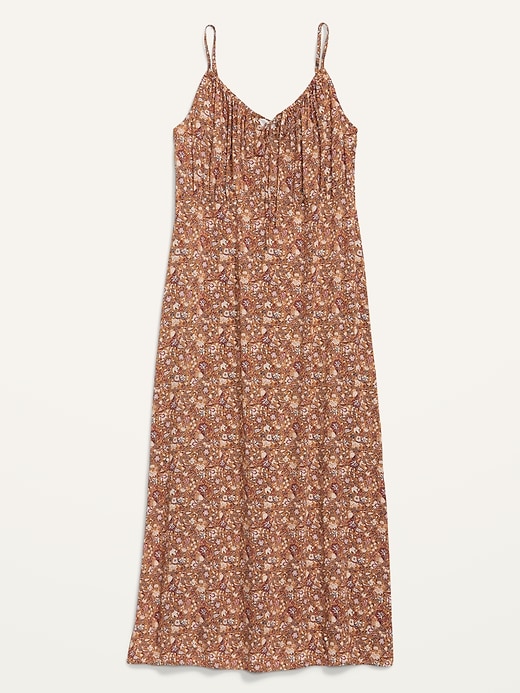 Image number 3 showing, Floral Maxi Cami Shift Dress for Women