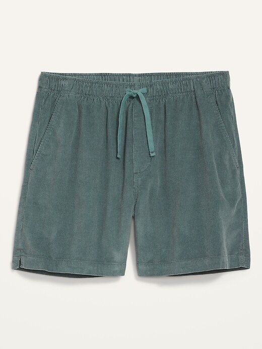 Image number 4 showing, Relaxed Corduroy Jogger Shorts for Men -- 5.5-inch inseam
