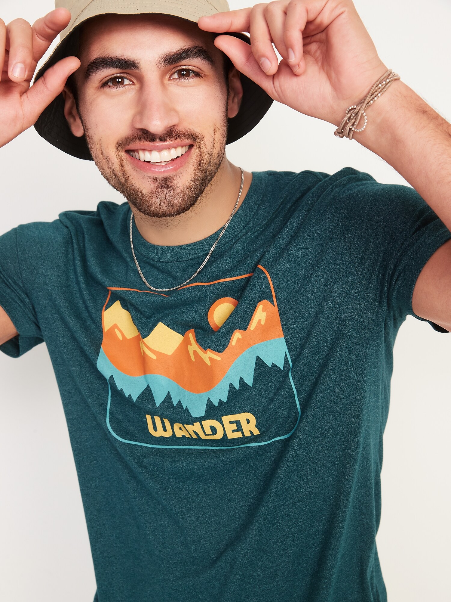 Soft-Washed Graphic T-Shirt for Men | Old Navy