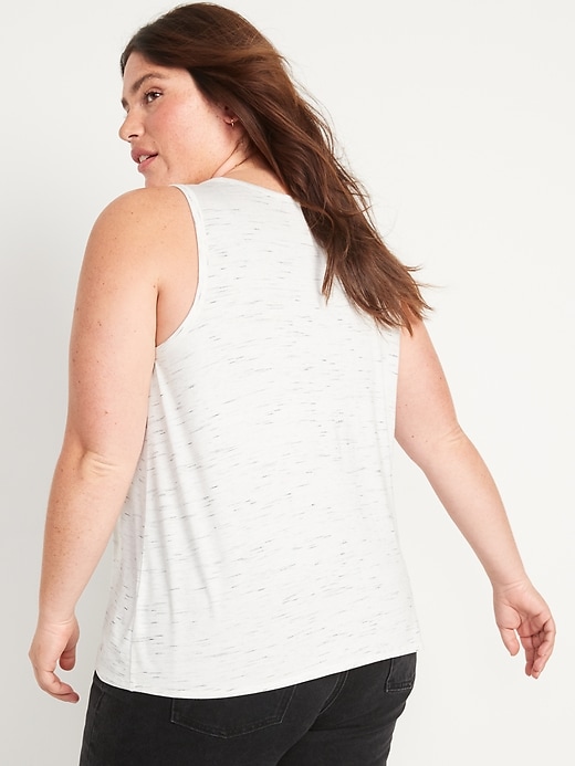 Image number 8 showing, Luxe Sleeveless T-Shirt