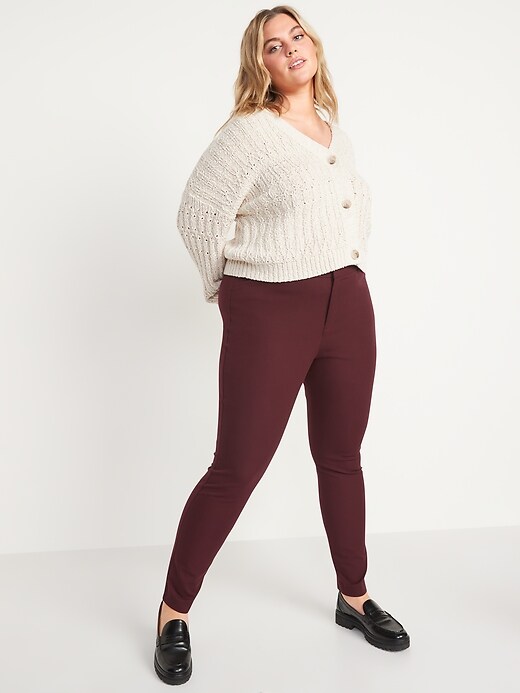 HighWaisted Pixie FullLength Pants for Women Old Navy