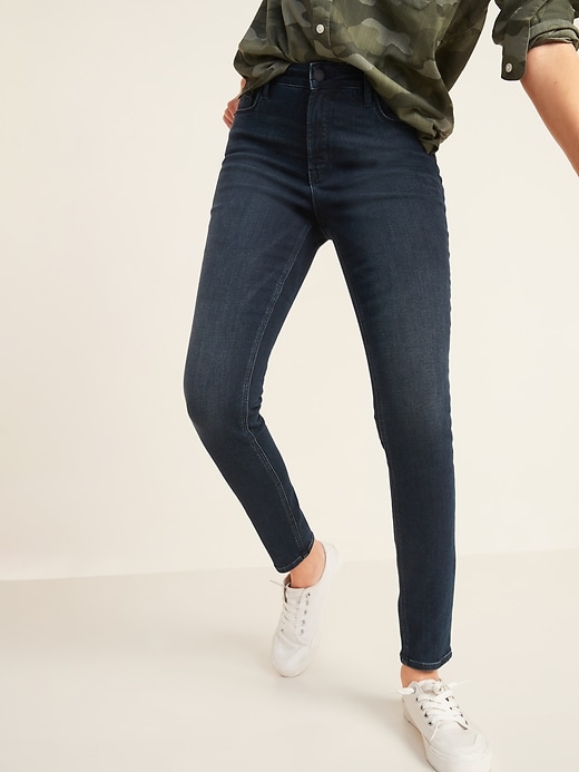 high waisted rockstar super skinny jeans